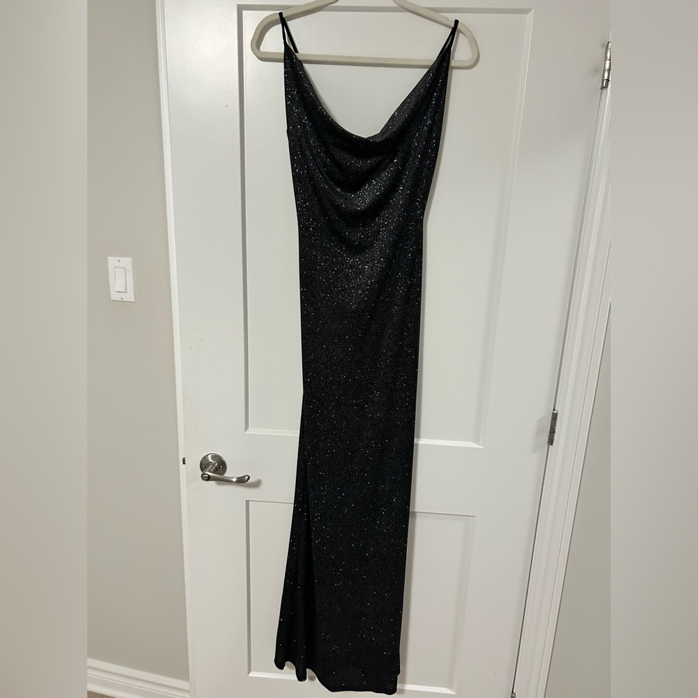 Elegant Black Evening Gown
